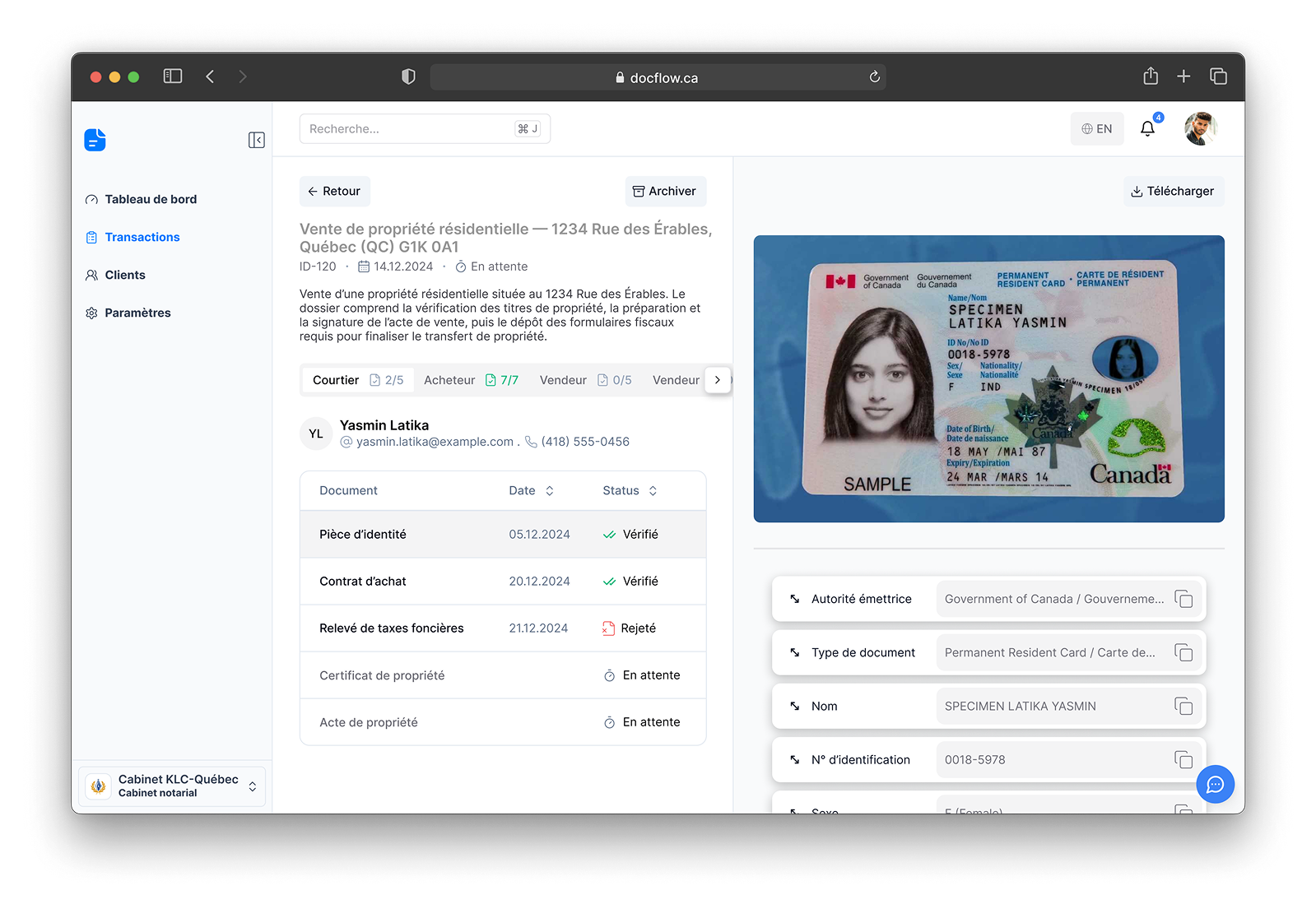 DocFlow - Document Collection System